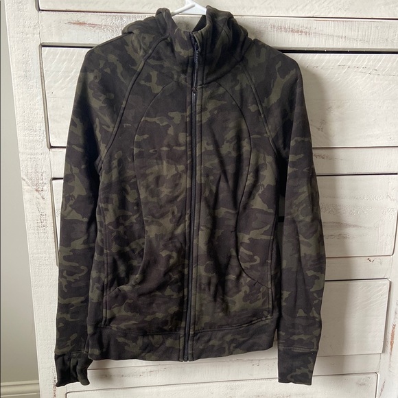 lululemon athletica Green and Black Military Field Jacket - Picture 1 of 3